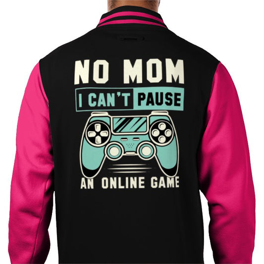 Cant Pause Varsity Jacket