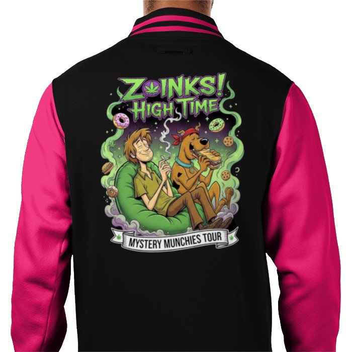 Scooby Doo Zoinks Varsity Jacket