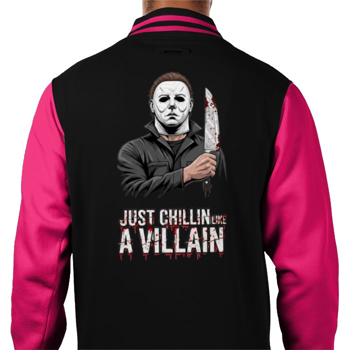 Halloween - Chilin Like A Villain Varsity Jacket
