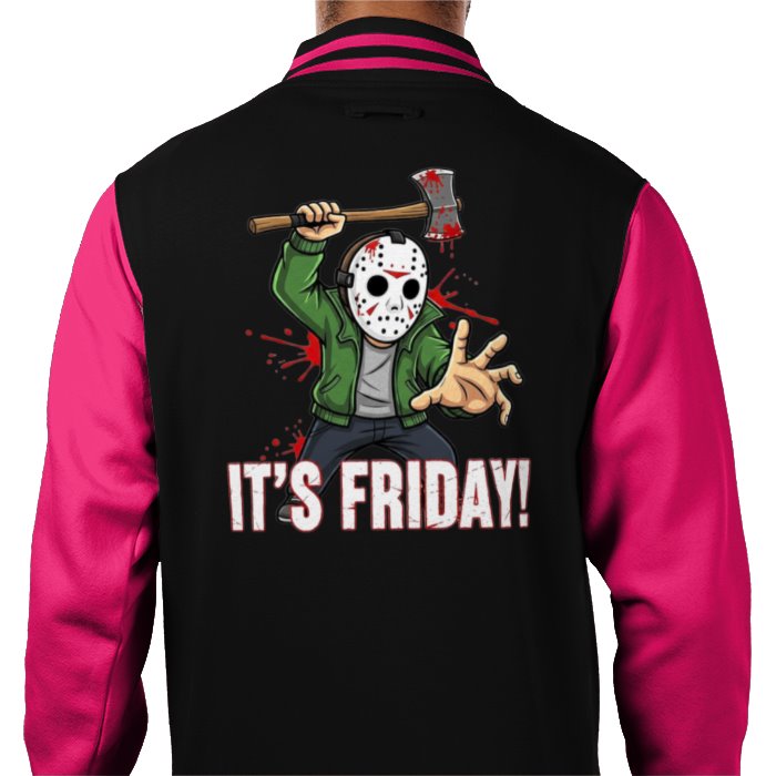 Friday 13th - Its Friday Varsity Jacket