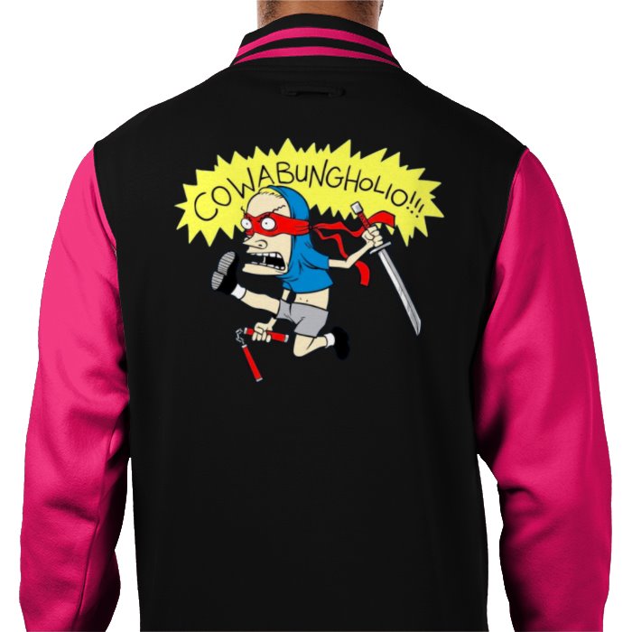 Beavis & Butt Head x Teenage Mutant Ninja Turtles - CowaBungHolio Varsity Jacket