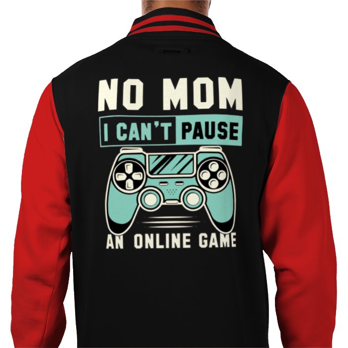 Cant Pause Varsity Jacket