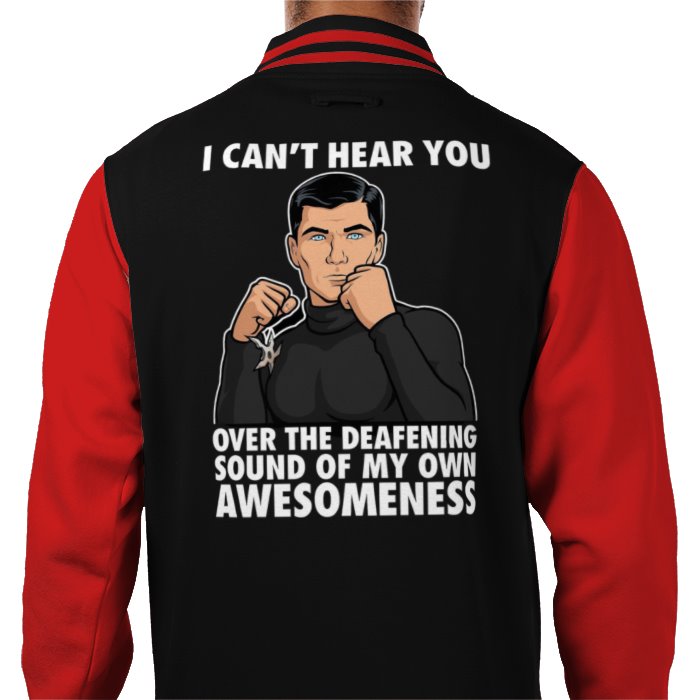 Archer - I Cant Hear You Varsity Jacket