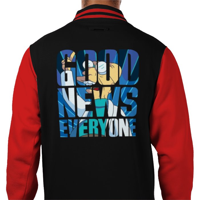 Futurama - Good News Everyone Varsity Jacket