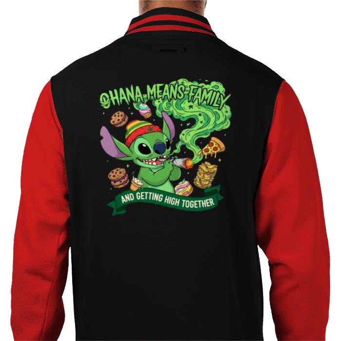 Lilo & Stitch Omaha Varsity Jacket