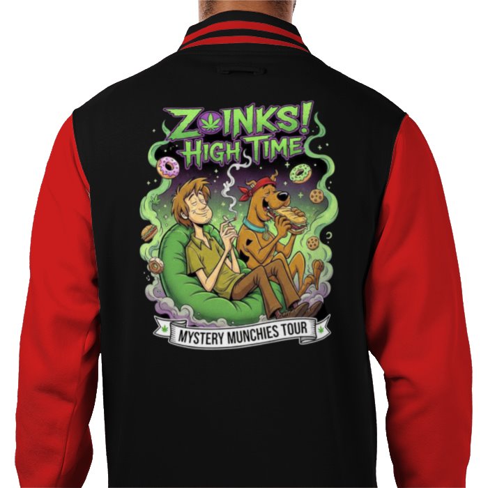 Scooby Doo Zoinks Varsity Jacket