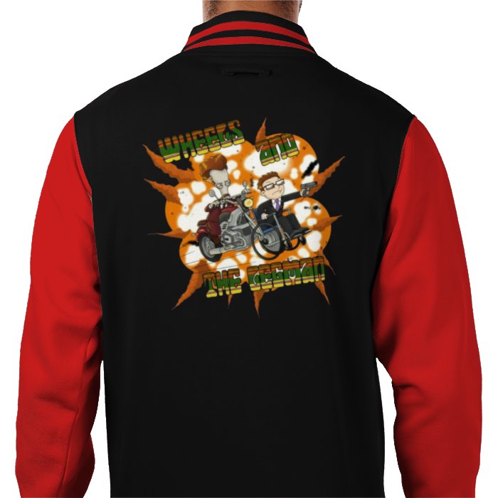 American Dad - Wheels & The Leg Man Varsity Jacket