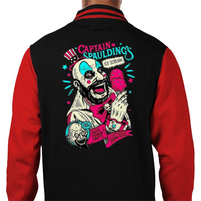 Captain Spaulding Ice Cream Varsity Jacket