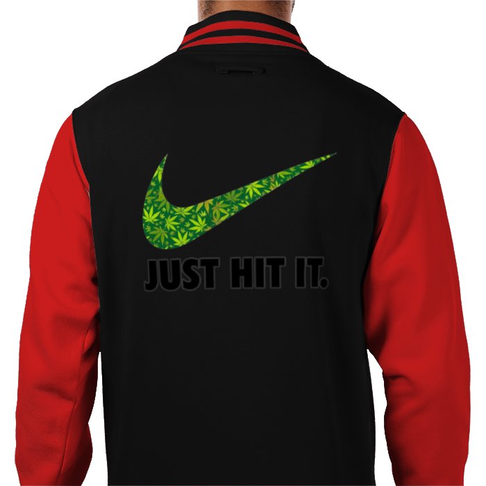 Just Hit It Varsity Jacket