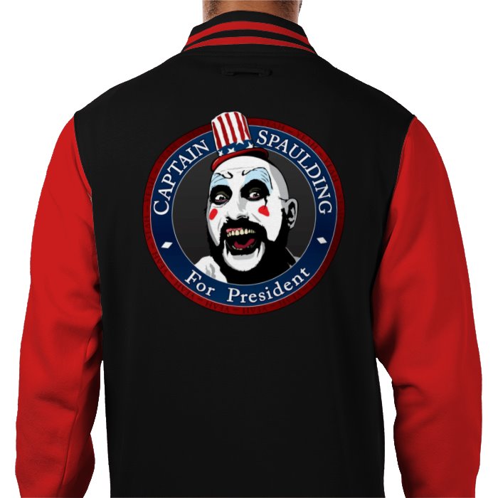 Captain Spaulding For President Varsity Jacket