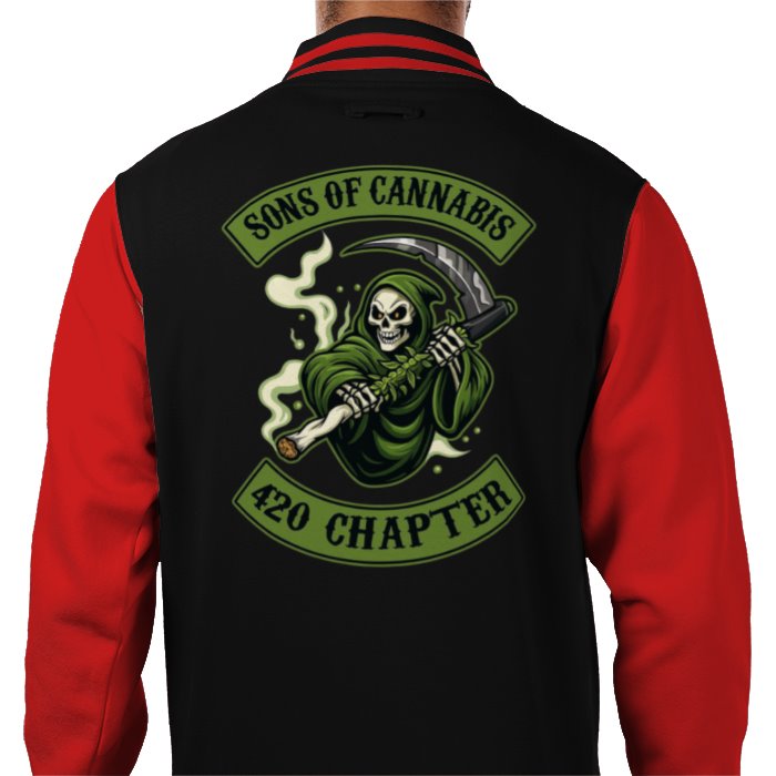 Sons Of Cannabis Varsity Jacket