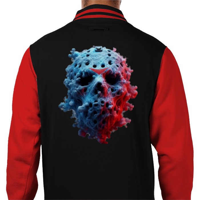 Friday 13th - Smoke Mask Varsity Jacket