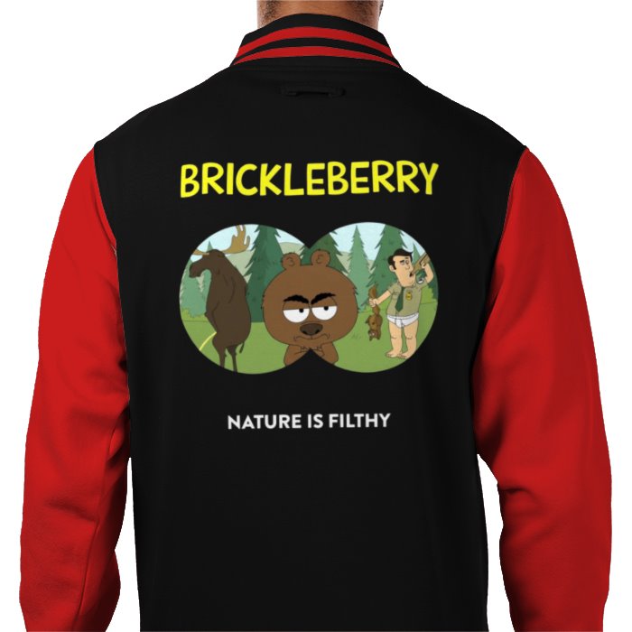 Brickleberry - Nature Is Filthy Varsity Jacket