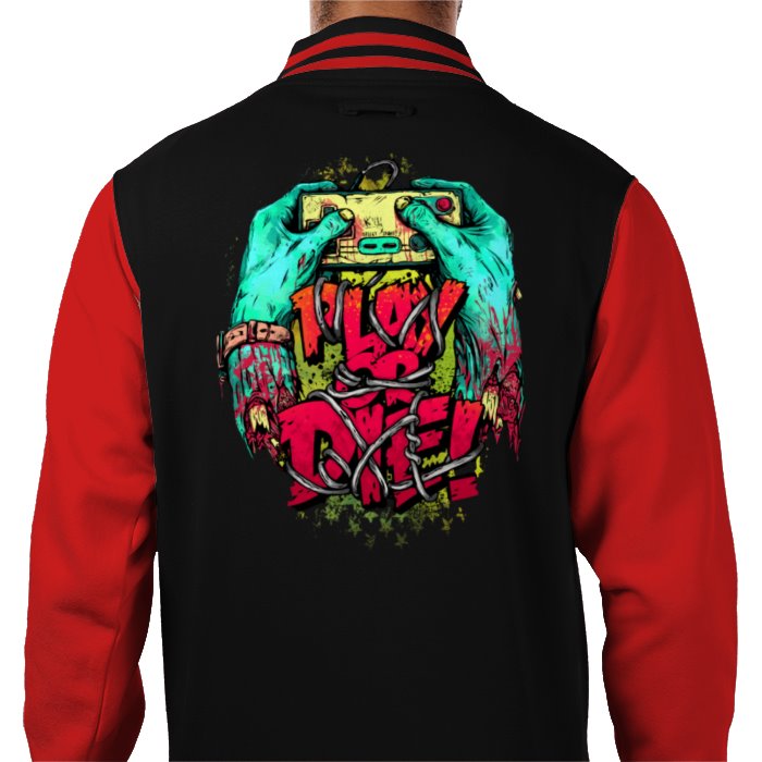 Play Or Die Varsity Jacket