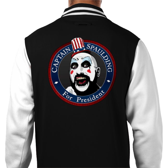 Captain Spaulding For President Varsity Jacket