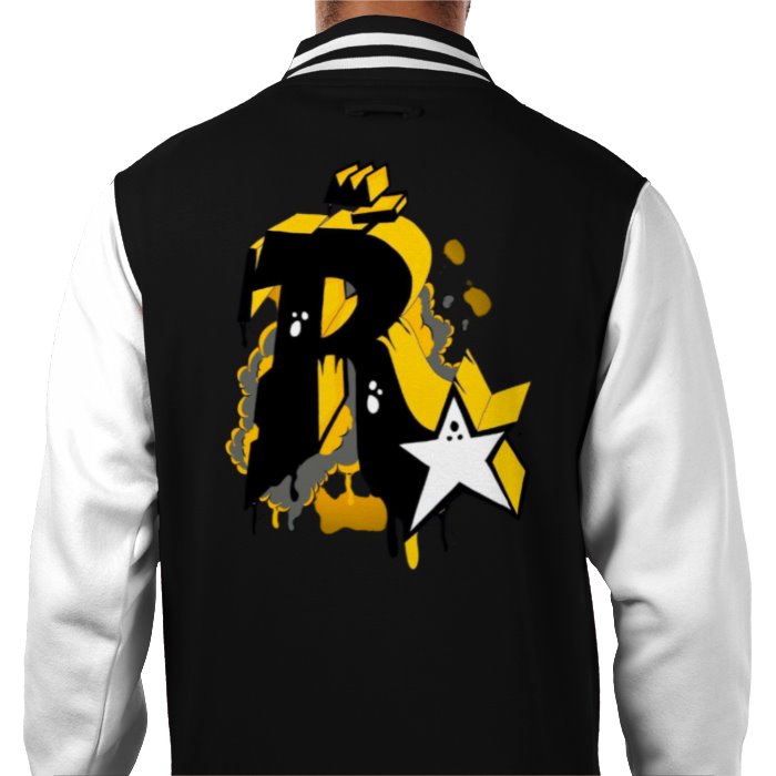Rockstar Theme Varsity Jacket