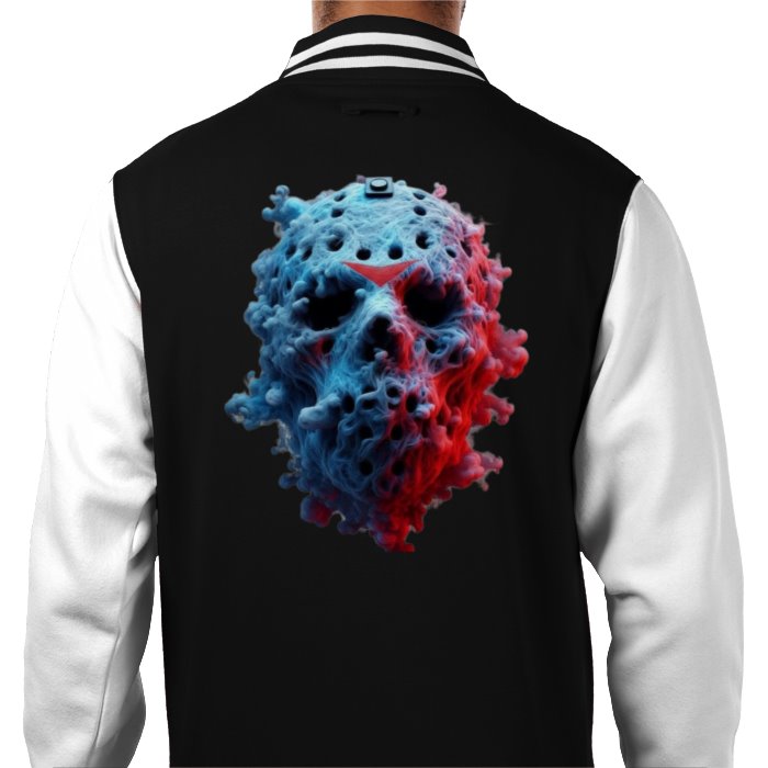 Friday 13th - Smoke Mask Varsity Jacket