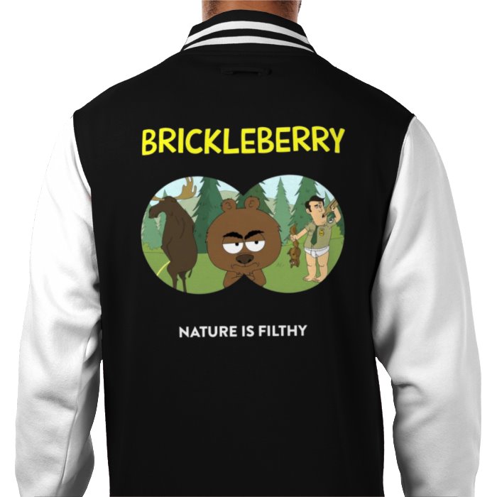 Brickleberry - Nature Is Filthy Varsity Jacket