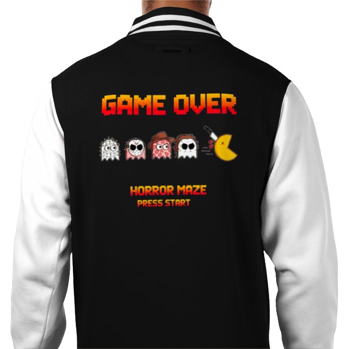 Pac-Man - Horror Maze Varsity Jacket