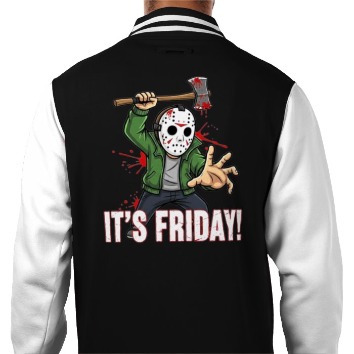 Friday 13th - Its Friday Varsity Jacket