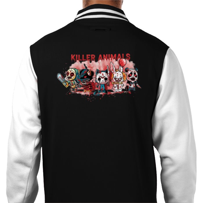 Killer Animals Theme Varsity Jacket