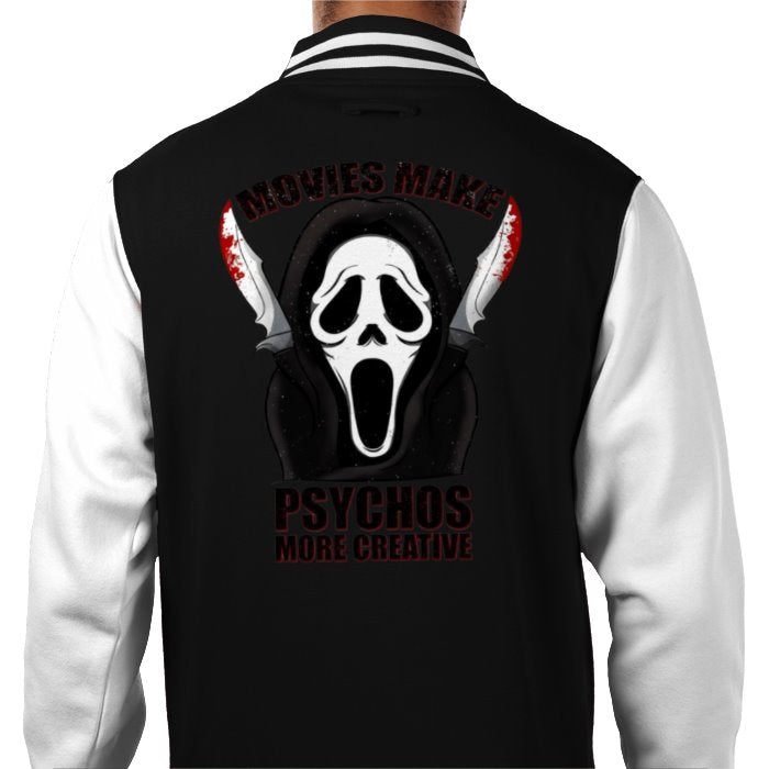 Scream - Creative Psycho Varsity Jacket