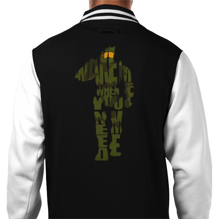 Halo - Wake Me When You Need Me Varsity Jacket