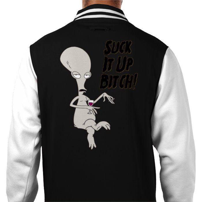 American Dad - Suck It Up B***H Varsity Jacket