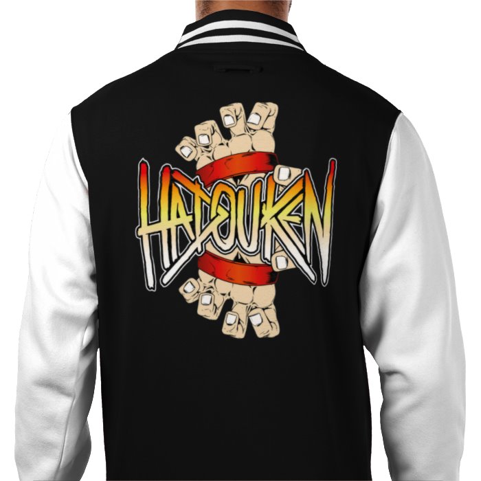 Street Fighter - Hadouken Varsity Jacket