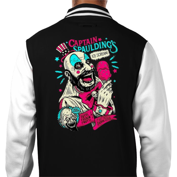 Captain Spaulding Ice Cream Varsity Jacket