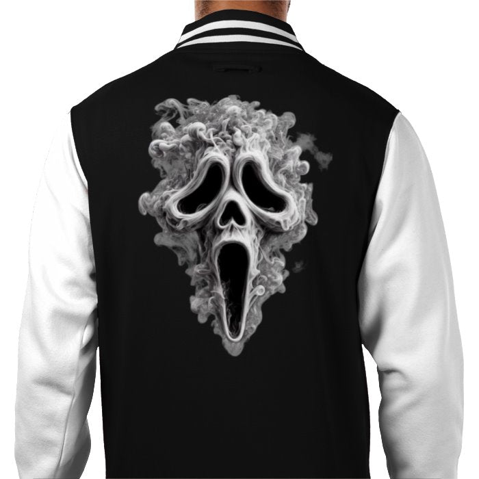 Scream - Smoke Face Varsity Jacket