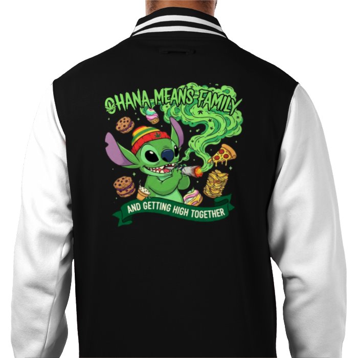 Lilo & Stitch Omaha Varsity Jacket