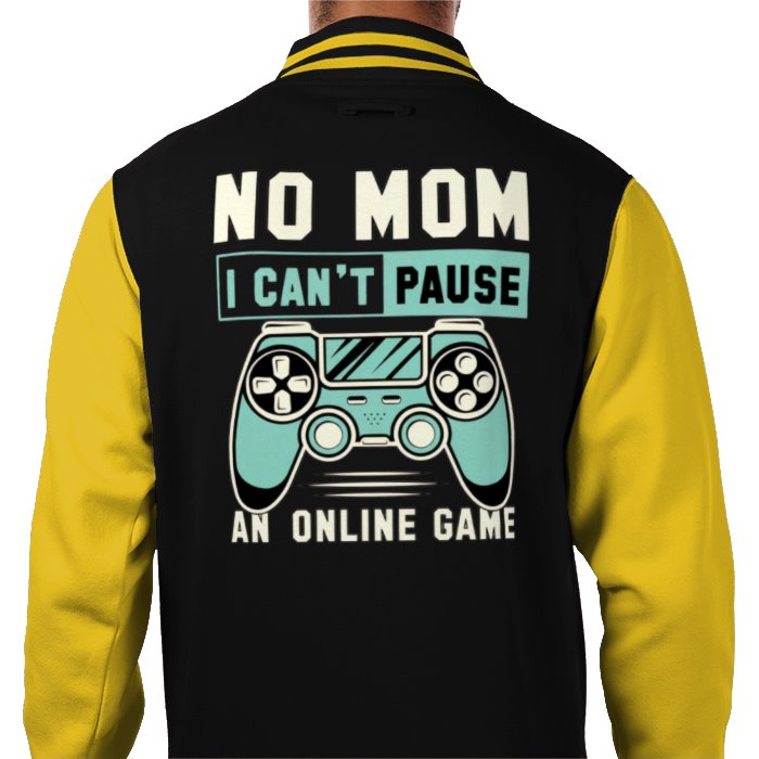 Cant Pause Varsity Jacket