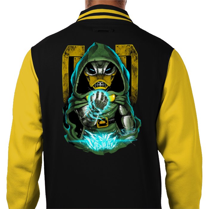 Donald Duck x Fantastic 4 - Donald Doom Varsity Jacket