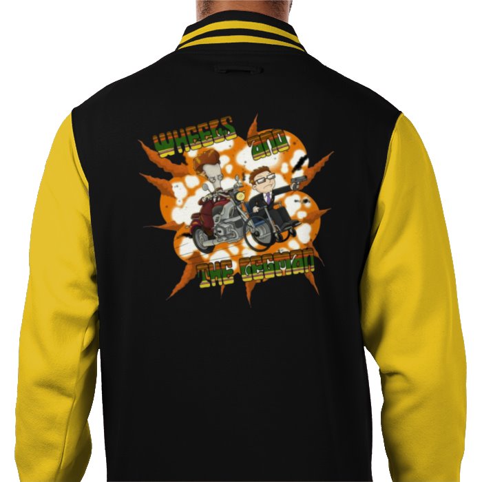 American Dad - Wheels & The Leg Man Varsity Jacket