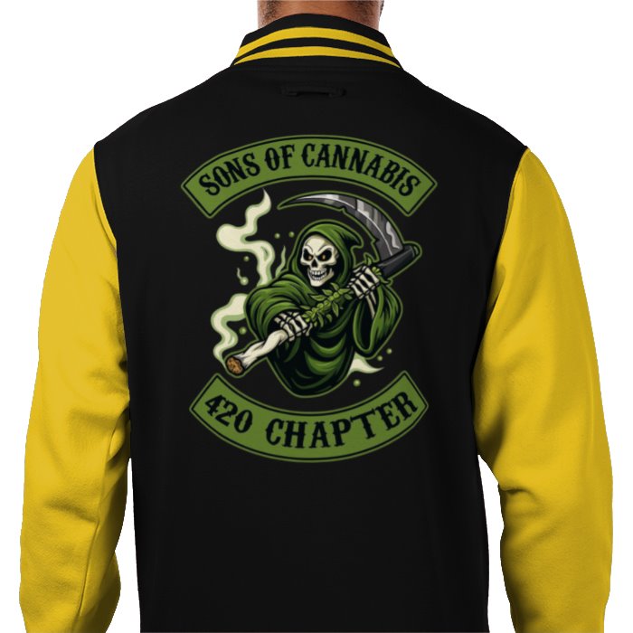 Sons Of Cannabis Varsity Jacket