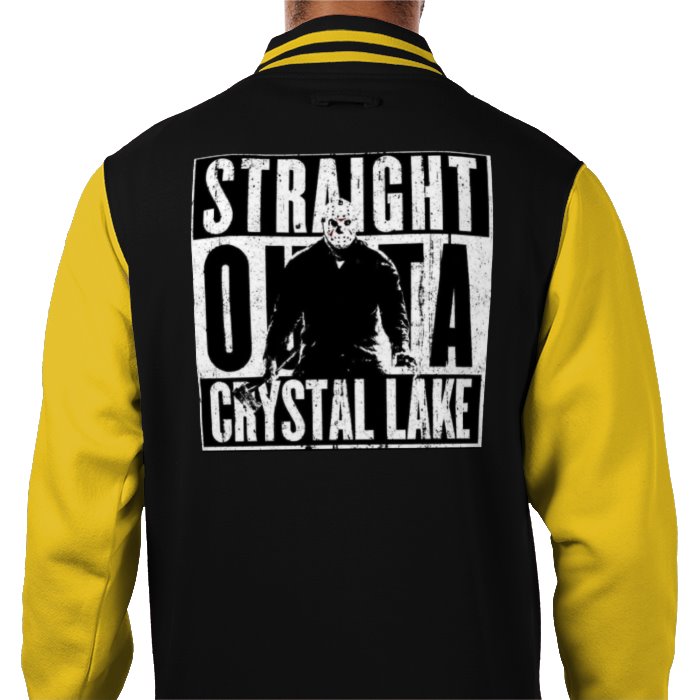 Friday 13th - Straight Outa Crystal Lake Varsity Jacket
