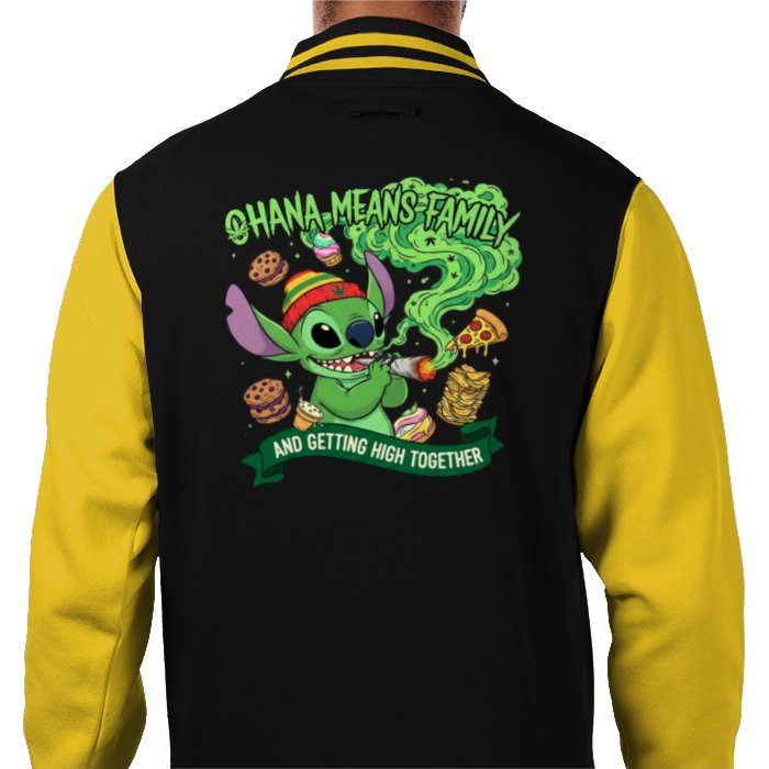 Lilo & Stitch Omaha Varsity Jacket