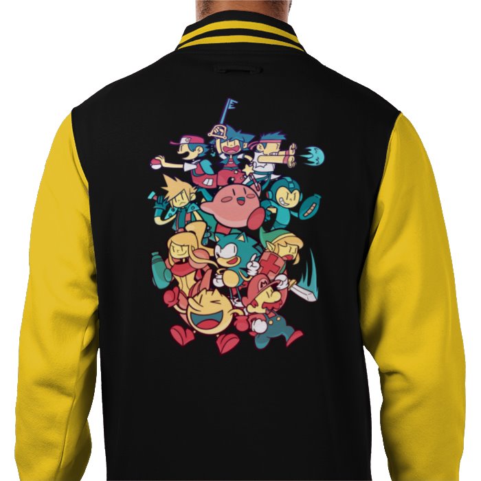 Gamer Collage 1 Varsity Jacket