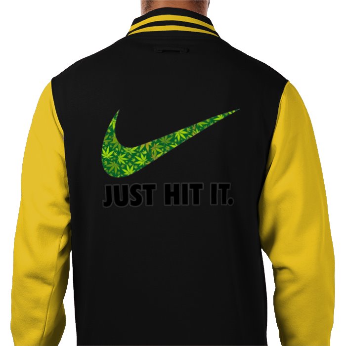 Just Hit It Varsity Jacket