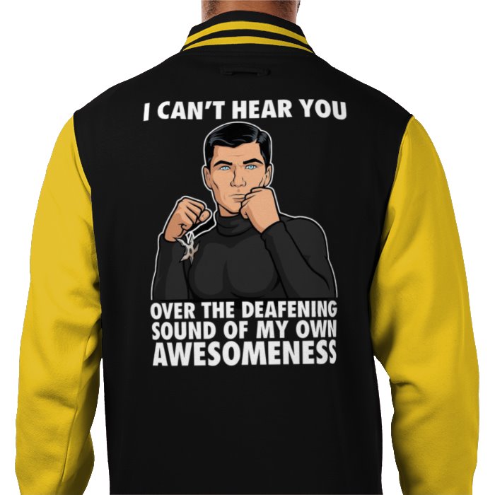 Archer - I Cant Hear You Varsity Jacket