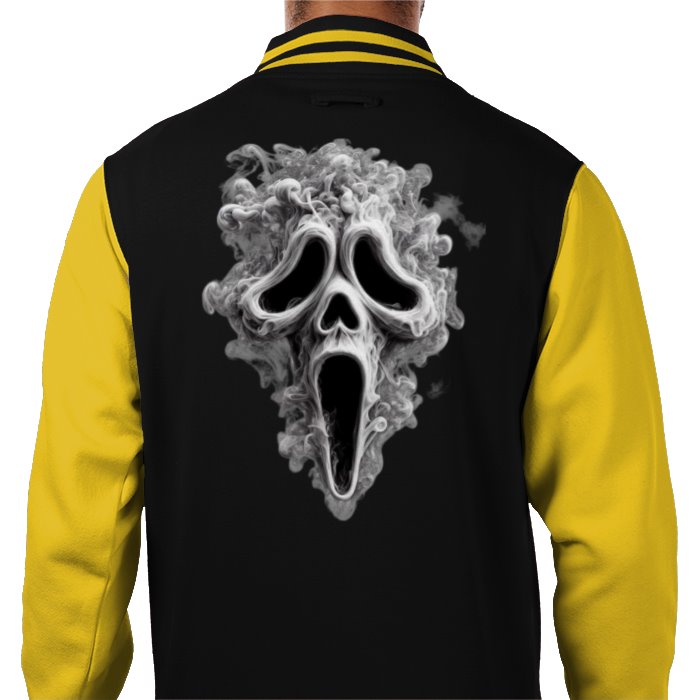 Scream - Smoke Face Varsity Jacket