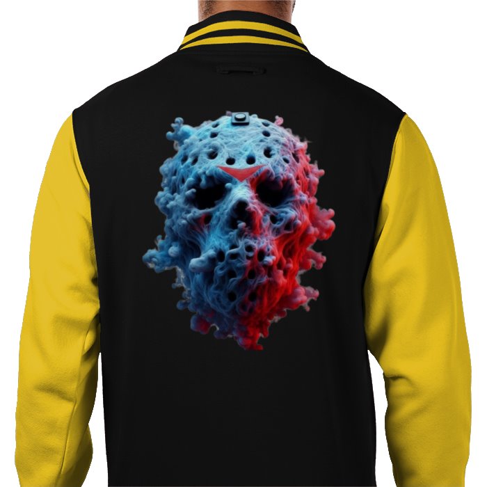 Friday 13th - Smoke Mask Varsity Jacket