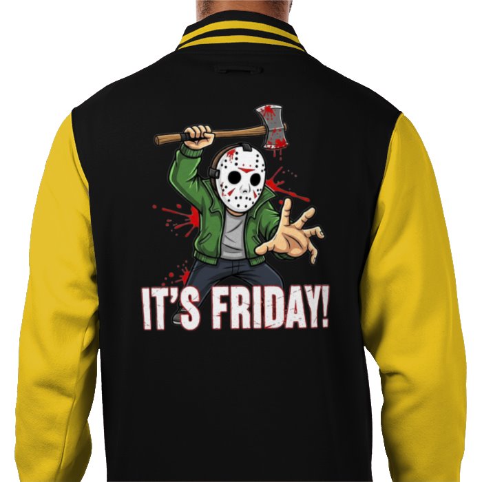 Friday 13th - Its Friday Varsity Jacket