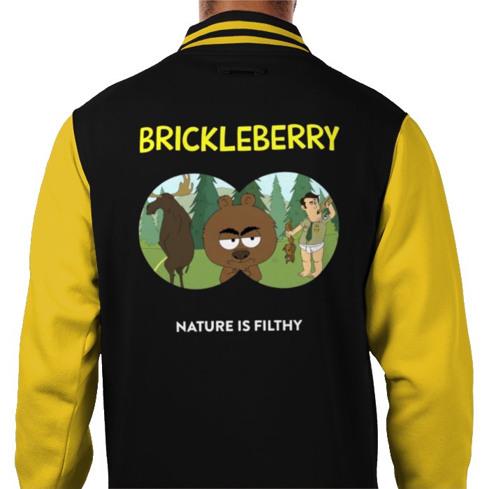 Brickleberry - Nature Is Filthy Varsity Jacket