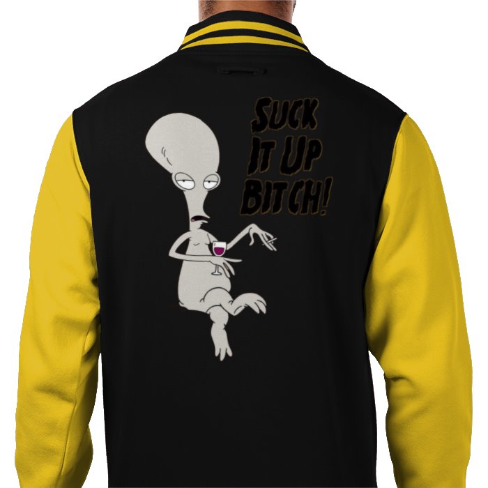 American Dad - Suck It Up B***H Varsity Jacket