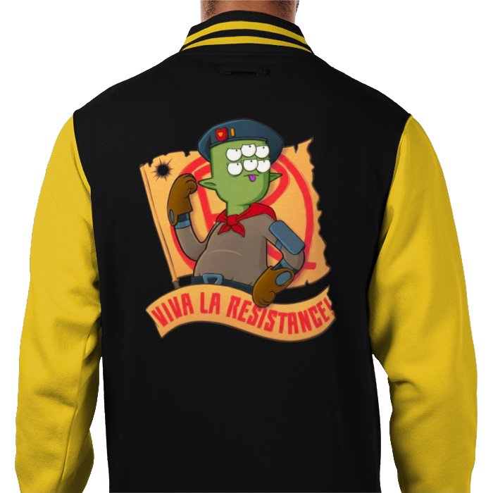 Final Space - Viva La Resistance Varsity Jacket