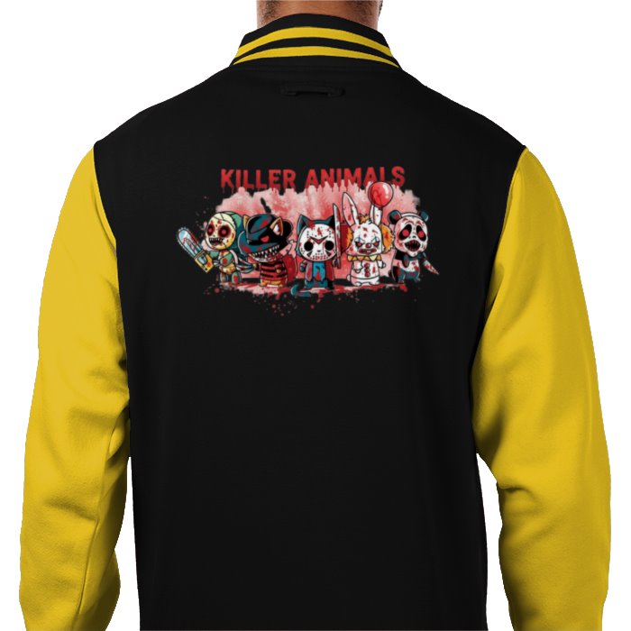 Killer Animals Theme Varsity Jacket
