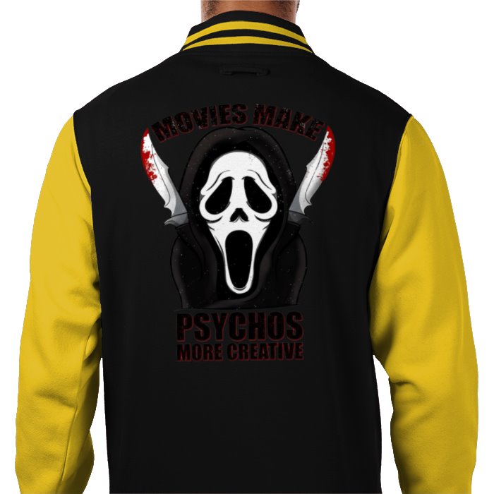Scream - Creative Psycho Varsity Jacket