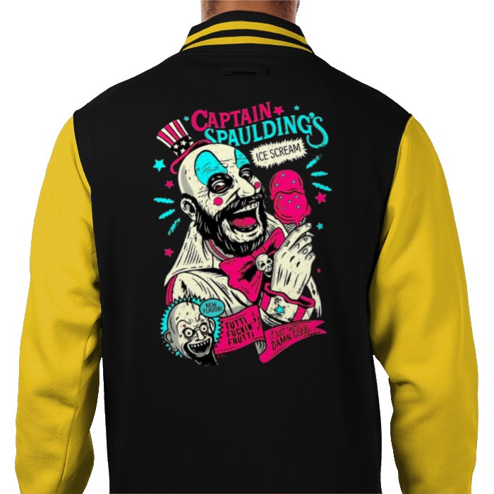 Captain Spaulding Ice Cream Varsity Jacket